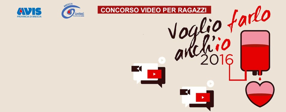 Concorso AVIS “Voglio farlo a...